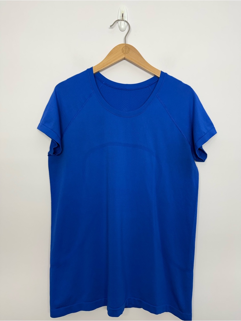 99: Lululemon Swiftly Tech Short Sleeve Shirt 2.0 Blue Size 14